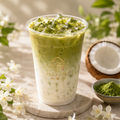 椰抹拿铁 Coconut Matcha Latte